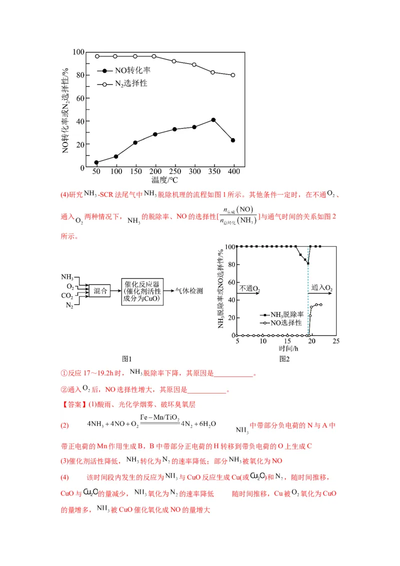 第20练化学反应原理综合题（解析版）_05高考化学_2024年新高考资料_2.2024二轮复习_2023年暑假分层作业高二化学（2024届一轮复习通用）