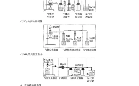 第4章第24讲　常见气体的实验室制备、净化和收集---2023年高考化学一轮复习（新高考）_05高考化学_新高考复习资料_2023年新高考资料_一轮复习_2023年新高考大一轮复习讲义