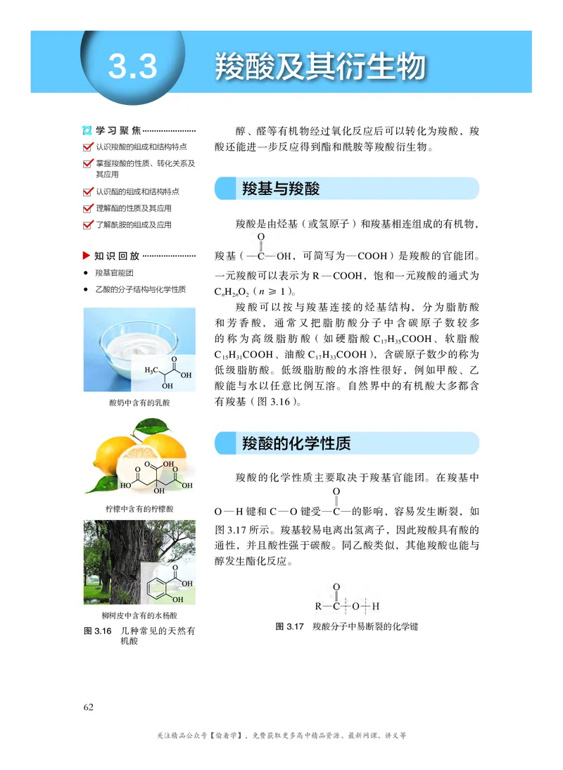 普通高中教科书&middot;化学选择性必修3有机化学基础(1)_高中全套电子教材及答案。_01高中电子教材全套_化学_沪科技版_高中年级_选择性必修3有机化学基础