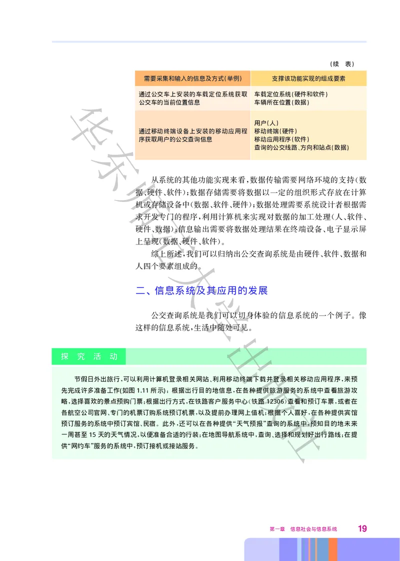 普通高中教科书&middot;信息技术必修2信息系统与社会(1)_高中全套电子教材及答案。_01高中电子教材全套_信息技术_华东师大版_高中年级_必修2信息系统与社会