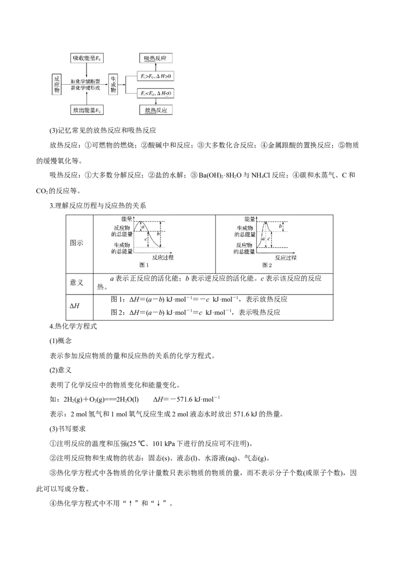 第15讲化学反应的热效应（讲）解析版_05高考化学_新高考复习资料_2022年新高考资料_2022年高考化学一轮复习讲练测（新教材新高考）