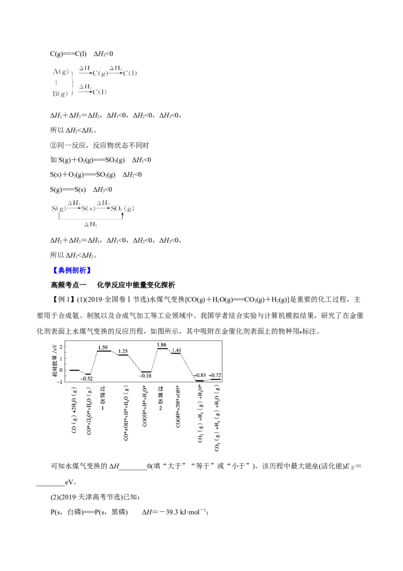 第15讲化学反应的热效应（讲）解析版_05高考化学_新高考复习资料_2022年新高考资料_2022年高考化学一轮复习讲练测（新教材新高考）