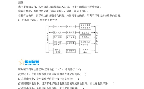 考点18原电池化学电源(核心考点精讲)_05高考化学_通用版（老高考）复习资料_2024年复习资料_完备战2024年高考化学一轮复习考点帮（全国通用）