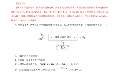 考点19电解池(好题冲关)(解析版)_05高考化学_通用版（老高考）复习资料_2024年复习资料_完备战2024年高考化学一轮复习考点帮（全国通用）