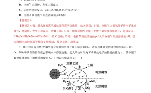 考点19电解池(好题冲关)(解析版)_05高考化学_通用版（老高考）复习资料_2024年复习资料_完备战2024年高考化学一轮复习考点帮（全国通用）