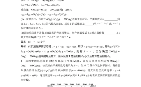 第7章热点强化14　速率常数与化学平衡常数的关系---2023年高考化学一轮复习（新高考）_05高考化学_新高考复习资料_2023年新高考资料_一轮复习_2023年新高考大一轮复习讲义