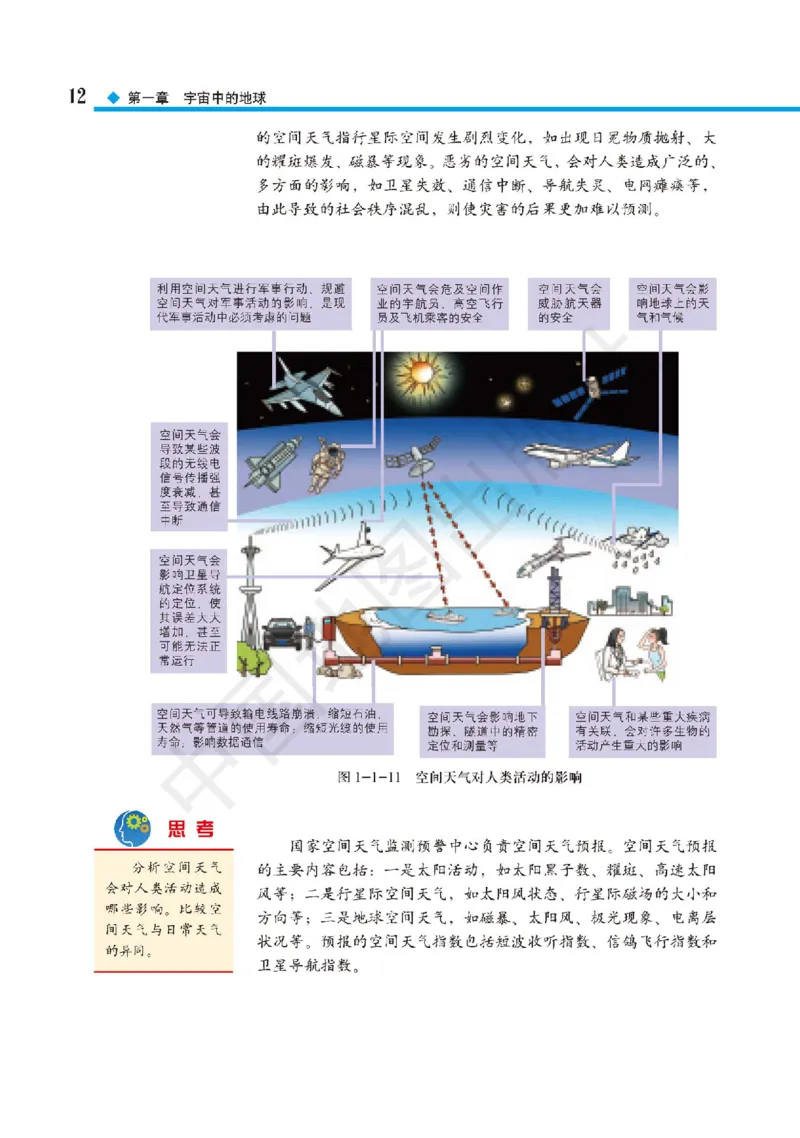 普通高中教科书&middot;地理必修第一册(1)_高中全套电子教材及答案。_01高中电子教材全套_地理_中图版_高中年级_必修第一册