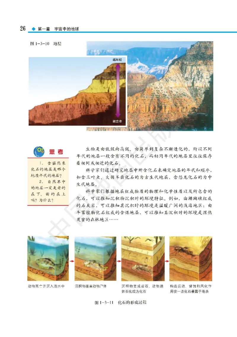 普通高中教科书&middot;地理必修第一册(1)_高中全套电子教材及答案。_01高中电子教材全套_地理_中图版_高中年级_必修第一册