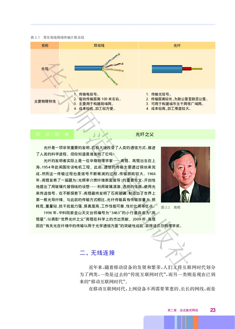 普通高中教科书&middot;信息技术选择性必修2网络基础(1)_高中全套电子教材及答案。_01高中电子教材全套_信息技术_华东师大版_高中年级_选择性必修2网络基础