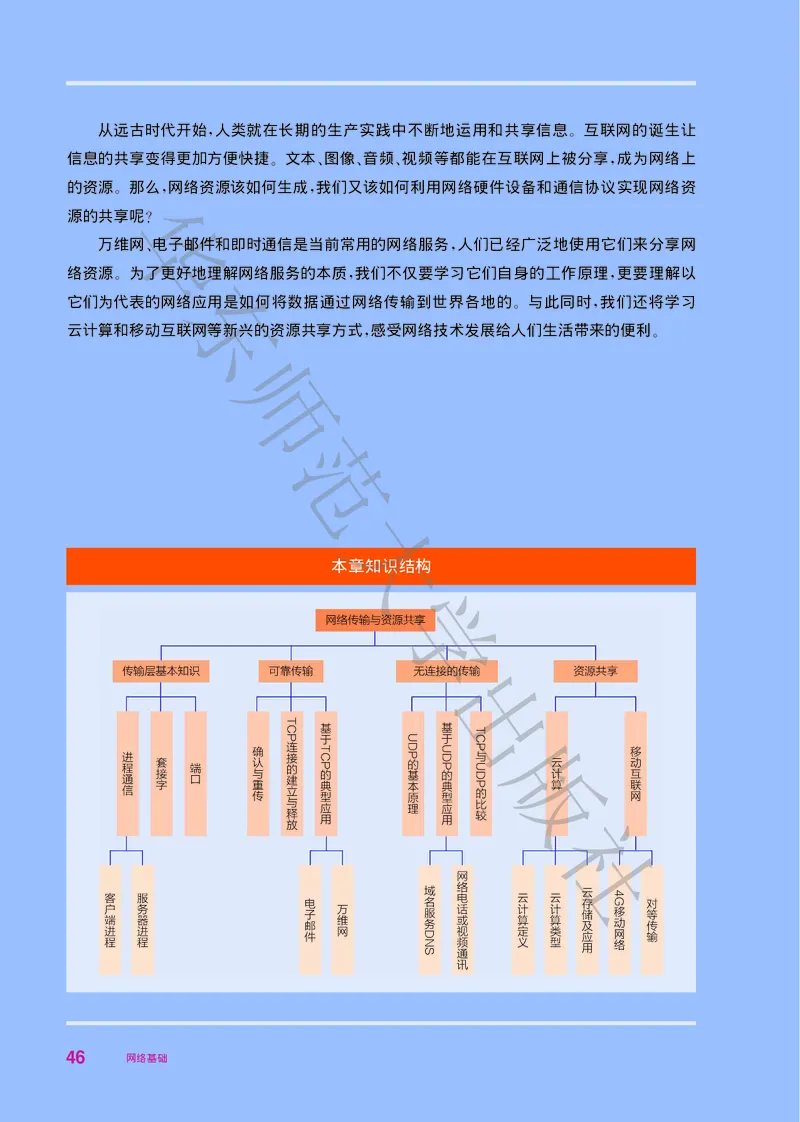 普通高中教科书&middot;信息技术选择性必修2网络基础(1)_高中全套电子教材及答案。_01高中电子教材全套_信息技术_华东师大版_高中年级_选择性必修2网络基础