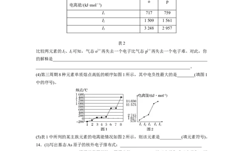 第6章第31练　元素周期表、元素的性质_05高考化学_2024年新高考资料_1.2024一轮复习_2024年高考化学一轮复习讲义（新人教新高考版）_学生版在此文件夹_一轮复习71练