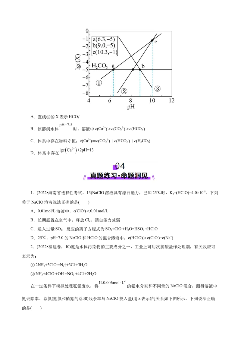 第03讲盐类的水解(讲义)(原卷版)_05高考化学_2025年新高考资料_一轮复习_2025年高考化学一轮复习讲练测（新教材新高考）_第八章水溶液中的离子反应与平衡