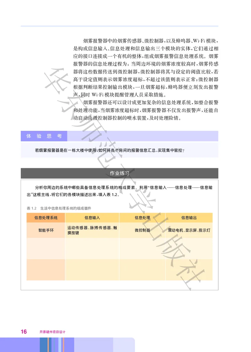 普通高中教科书&middot;信息技术选择性必修6开源硬件项目设计(1)_高中全套电子教材及答案。_01高中电子教材全套_信息技术_华东师大版_高中年级_选择性必修6开源硬件项目设计