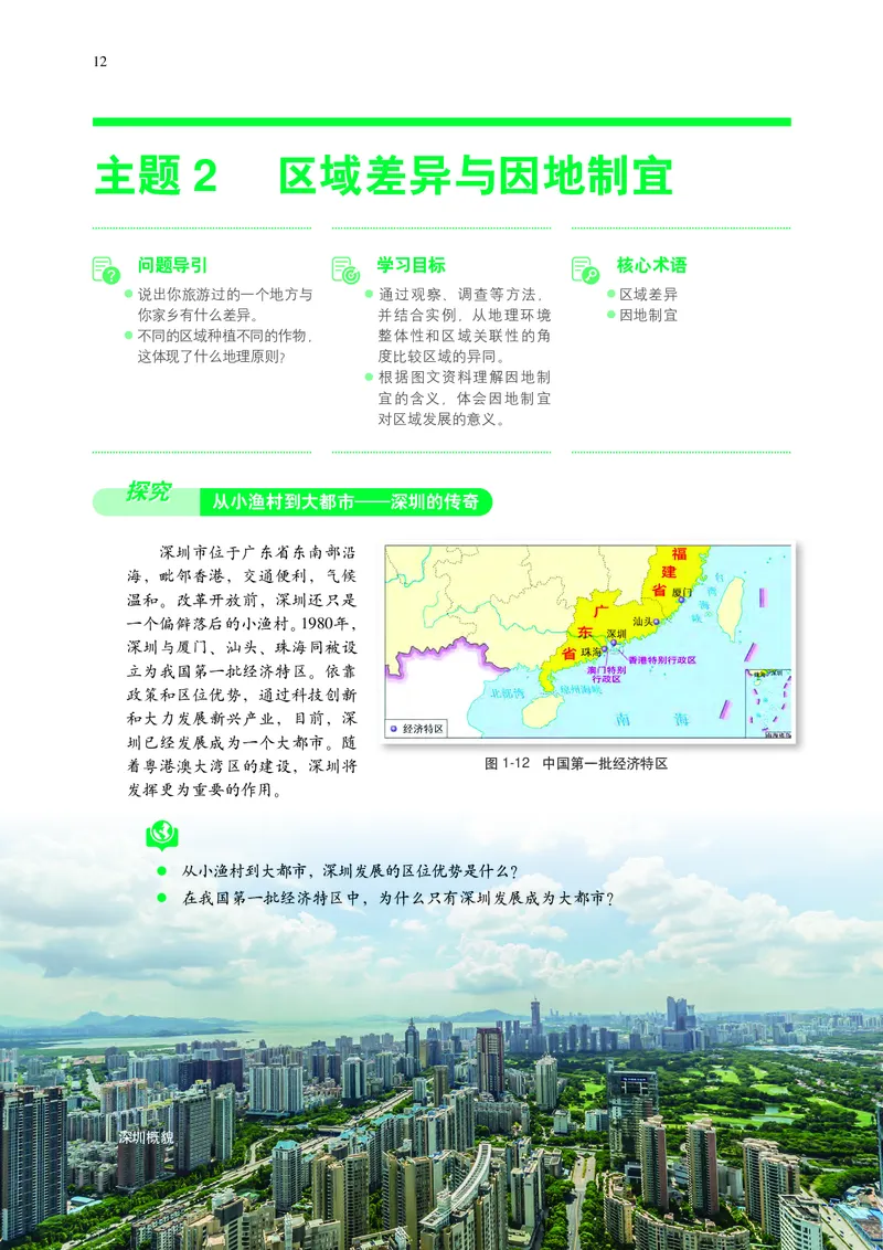 普通高中教科书&middot;地理选择性必修2区域发展(1)_高中全套电子教材及答案。_01高中电子教材全套_地理_中图中华地图版_高中年级_选择性必修2区域发展
