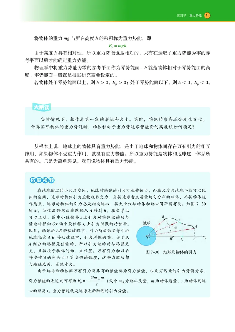 普通高中教科书&middot;物理必修第二册(1)_高中全套电子教材及答案。_01高中电子教材全套_物理_沪科技版_高中年级_必修第二册