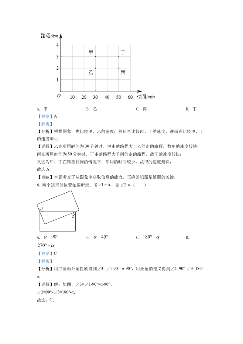 精品解析：2022年安徽省中考数学真题（解析版）_初中数学_九年级数学下册（人教版）_全国各地数学中考真题_2022年全国中考数学真题145份