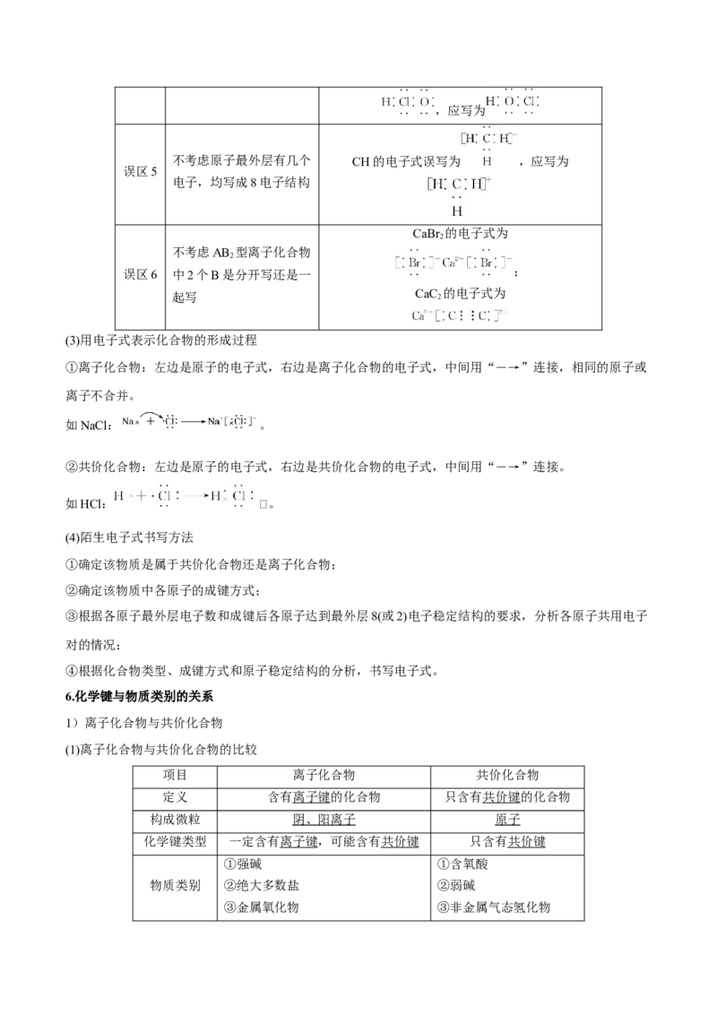 第15讲原子结构化学键（讲）-2023年高考化学一轮复习讲练测（全国通用）（原卷版）_05高考化学_通用版（老高考）复习资料_2023年复习资料_一轮复习