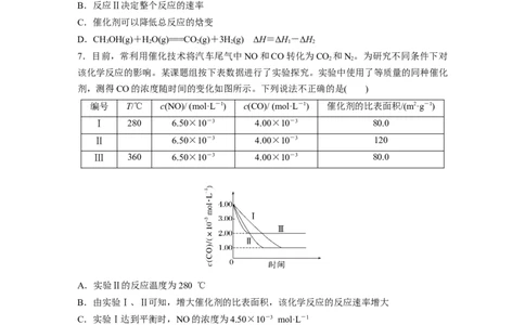 第十一章　第45练　过渡态理论　催化剂对化学反应的影响_05高考化学_2025年新高考资料_一轮复习_2025大一轮复习讲义+课件（完结）_2025大一轮复习讲义化学学生用书Word版文档全书
