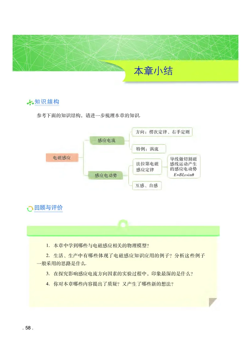 普通高中教科书&middot;物理选择性必修第二册(1)_高中全套电子教材及答案。_01高中电子教材全套_物理_粤教版_高中年级_选择性必修第二册