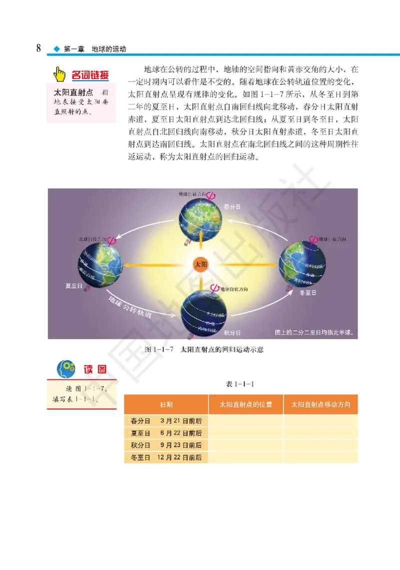 普通高中教科书&middot;地理选择性必修1自然地理基础(1)_高中全套电子教材及答案。_01高中电子教材全套_地理_中图版_高中年级_选择性必修1自然地理基础
