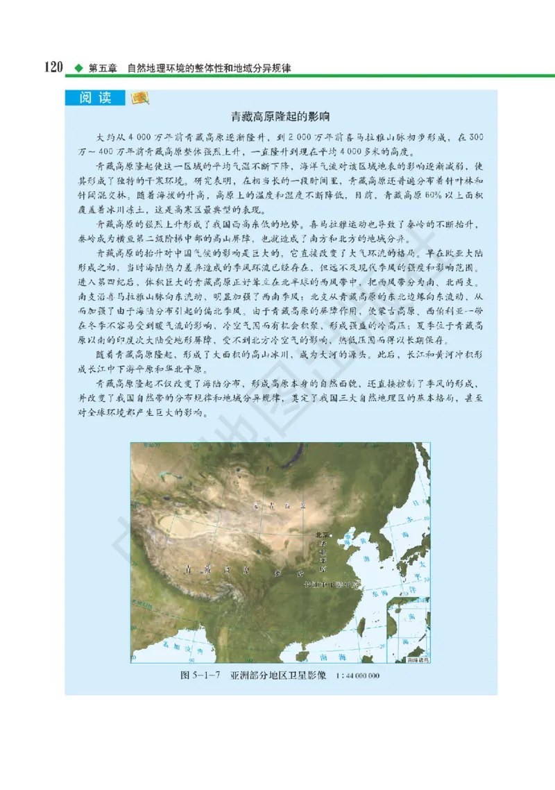 普通高中教科书&middot;地理选择性必修1自然地理基础(1)_高中全套电子教材及答案。_01高中电子教材全套_地理_中图版_高中年级_选择性必修1自然地理基础