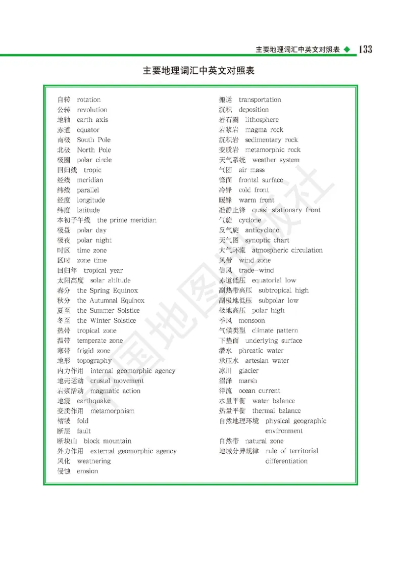 普通高中教科书&middot;地理选择性必修1自然地理基础(1)_高中全套电子教材及答案。_01高中电子教材全套_地理_中图版_高中年级_选择性必修1自然地理基础
