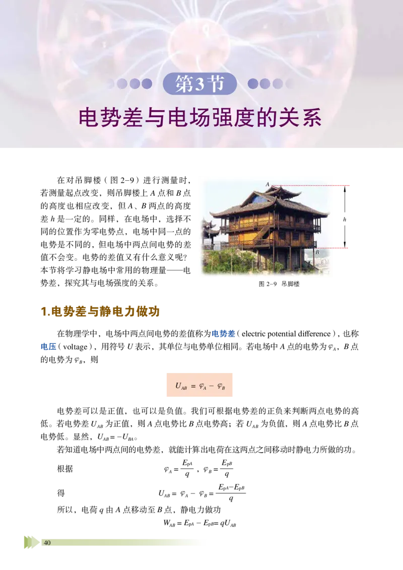 普通高中教科书&middot;物理必修第三册_高中全套电子教材及答案。_01高中电子教材全套_物理_鲁科版_高中年级_必修第三册