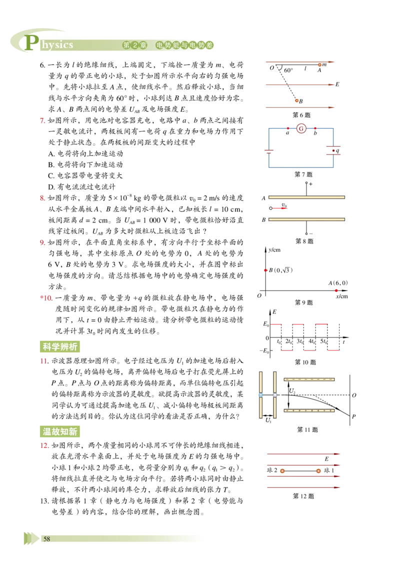 普通高中教科书&middot;物理必修第三册_高中全套电子教材及答案。_01高中电子教材全套_物理_鲁科版_高中年级_必修第三册