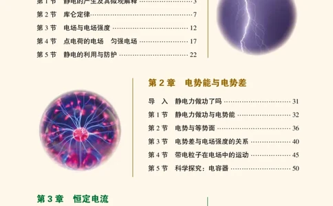 普通高中教科书&middot;物理必修第三册_高中全套电子教材及答案。_01高中电子教材全套_物理_鲁科版_高中年级_必修第三册