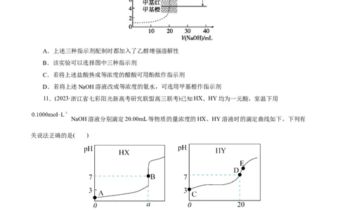 考点27水的电离与溶液的pH(好题冲关)(原卷版)_05高考化学_通用版（老高考）复习资料_2024年复习资料_完备战2024年高考化学一轮复习考点帮（全国通用）
