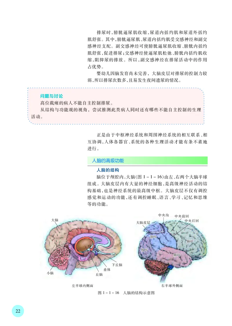 普通高中教科书&middot;生物学选择性必修1稳态与调节_高中全套电子教材及答案。_01高中电子教材全套_生物学_苏教版_高中年级_选择性必修1稳态与调节