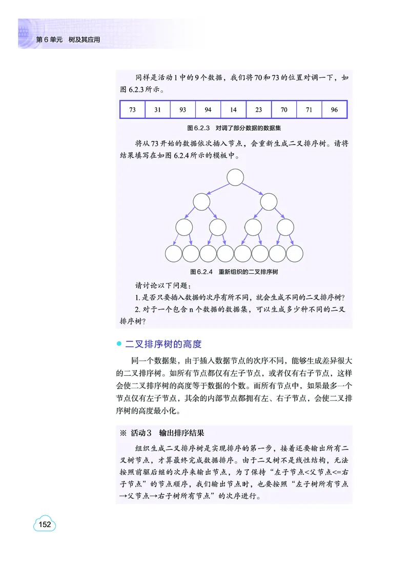 普通高中教科书&middot;信息技术选择性必修1数据与数据结构(1)_高中全套电子教材及答案。_01高中电子教材全套_信息技术_教科版_高中年级_选择性必修1数据与数据结构