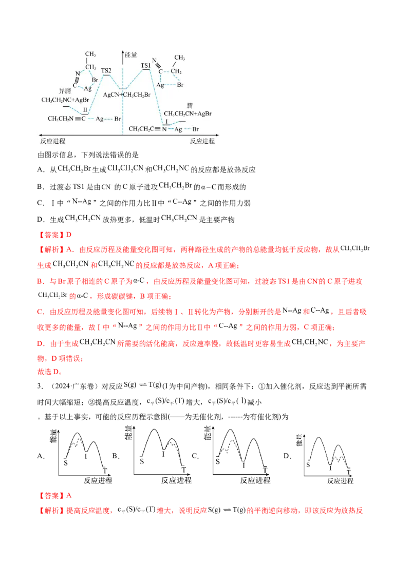 考点25化学反应速率及其影响因素（核心考点精讲精练）-备战2025年高考化学一轮复习考点帮（新高考通用）（解析版）_05高考化学_2025年新高考资料_一轮复习