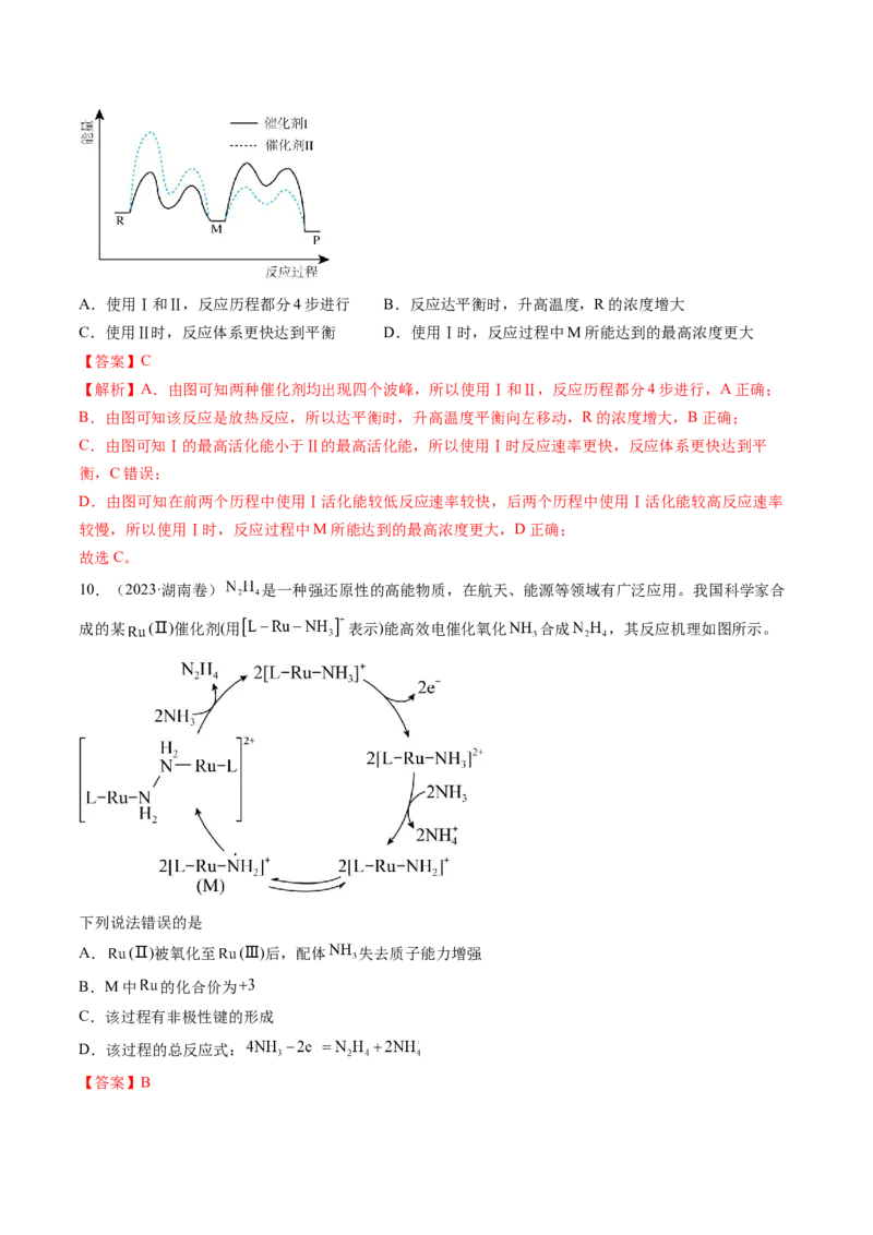 考点25化学反应速率及其影响因素（核心考点精讲精练）-备战2025年高考化学一轮复习考点帮（新高考通用）（解析版）_05高考化学_2025年新高考资料_一轮复习