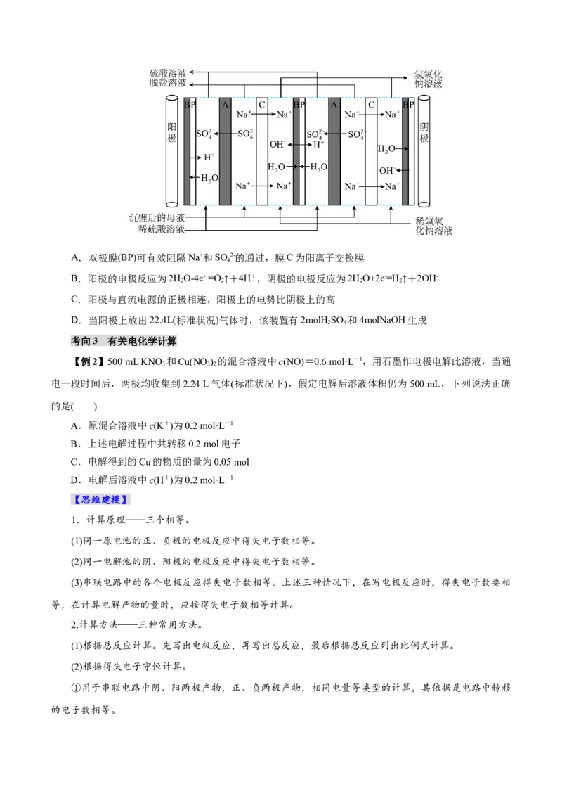 第03讲电解池、金属的腐蚀与防护(讲义)(原卷版)_05高考化学_2025年新高考资料_一轮复习_2025年高考化学一轮复习讲练测（新教材新高考）_第六章化学反应与能量