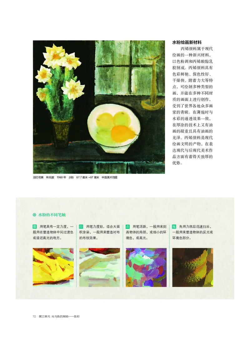 普通高中教科书&middot;美术选择性必修1绘画(1)_高中全套电子教材及答案。_01高中电子教材全套_美术_沪书画版_高中年级_选择性必修1绘画