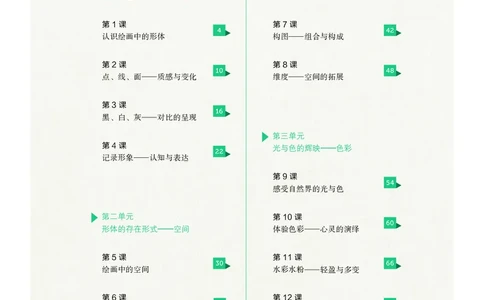 普通高中教科书&middot;美术选择性必修1绘画(1)_高中全套电子教材及答案。_01高中电子教材全套_美术_沪书画版_高中年级_选择性必修1绘画