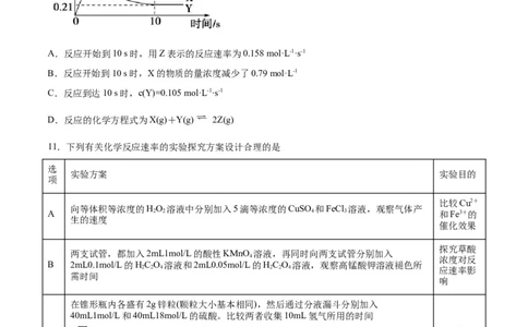 第18讲化学反应速率（练）-2024年高考化学大一轮复习精讲精练+专题讲座（原卷版）_05高考化学_2024年新高考资料_1.2024一轮复习_2024年高考化学大一轮复习精讲精练+专题讲座