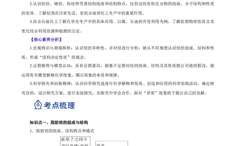 第33讲烃（讲）（解析版）_05高考化学_新高考复习资料_2023年新高考资料_一轮复习_2023年高考化学一轮复习讲练测（新教材新高考）