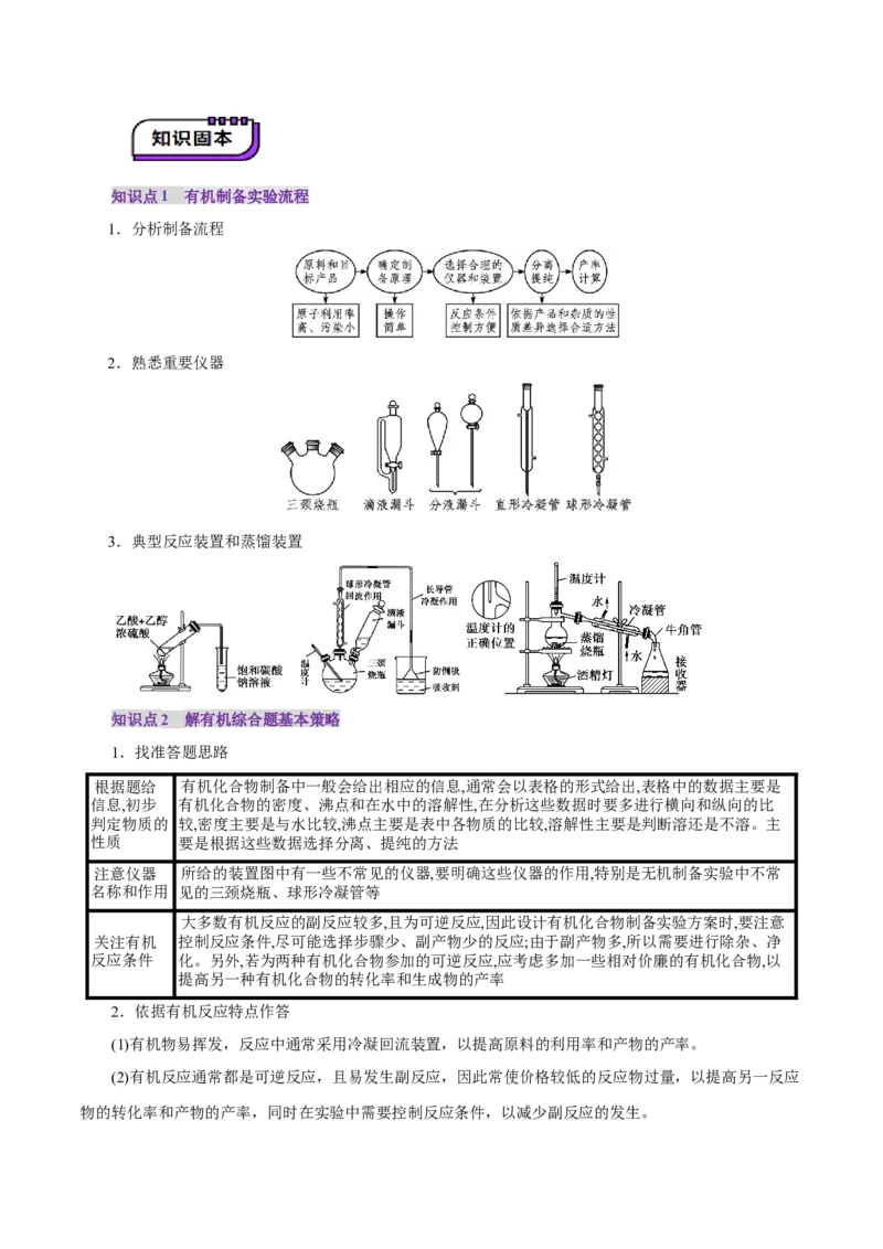 第04讲综合实验题型探究(讲义)(解析版)_05高考化学_2025年新高考资料_一轮复习_2025年高考化学一轮复习讲练测（新教材新高考）_第十章化学实验基础与探究