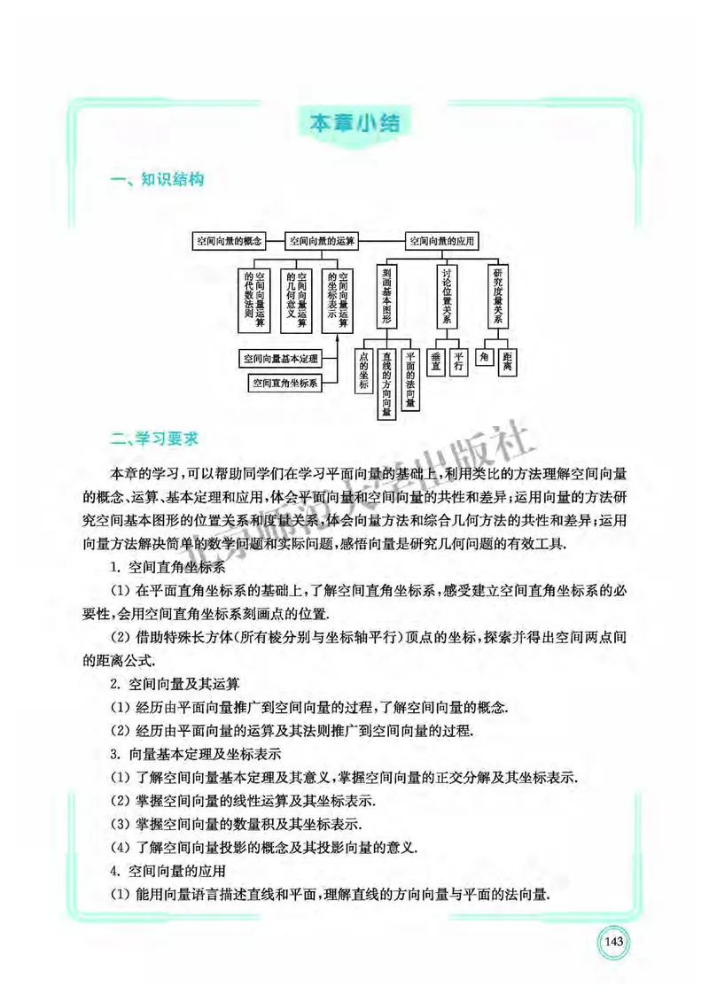 普通高中教科书&middot;数学选择性必修第一册(1)_高中全套电子教材及答案。_01高中电子教材全套_数学_北师大版_高中年级_选择性必修第一册