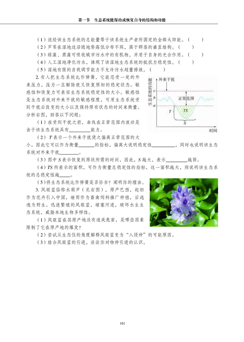 普通高中教科书&middot;生物学选择性必修2生物与环境(1)_高中全套电子教材及答案。_01高中电子教材全套_生物学_沪科教版_高中年级_选择性必修2生物与环境