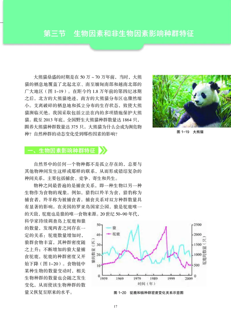 普通高中教科书&middot;生物学选择性必修2生物与环境(1)_高中全套电子教材及答案。_01高中电子教材全套_生物学_沪科教版_高中年级_选择性必修2生物与环境