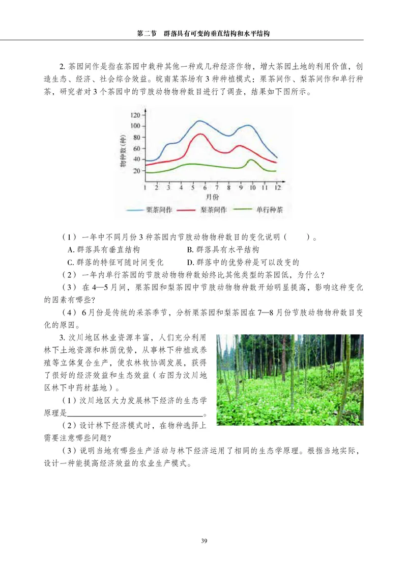 普通高中教科书&middot;生物学选择性必修2生物与环境(1)_高中全套电子教材及答案。_01高中电子教材全套_生物学_沪科教版_高中年级_选择性必修2生物与环境
