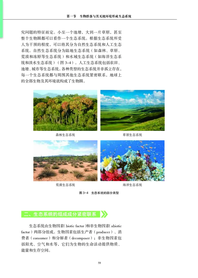 普通高中教科书&middot;生物学选择性必修2生物与环境(1)_高中全套电子教材及答案。_01高中电子教材全套_生物学_沪科教版_高中年级_选择性必修2生物与环境