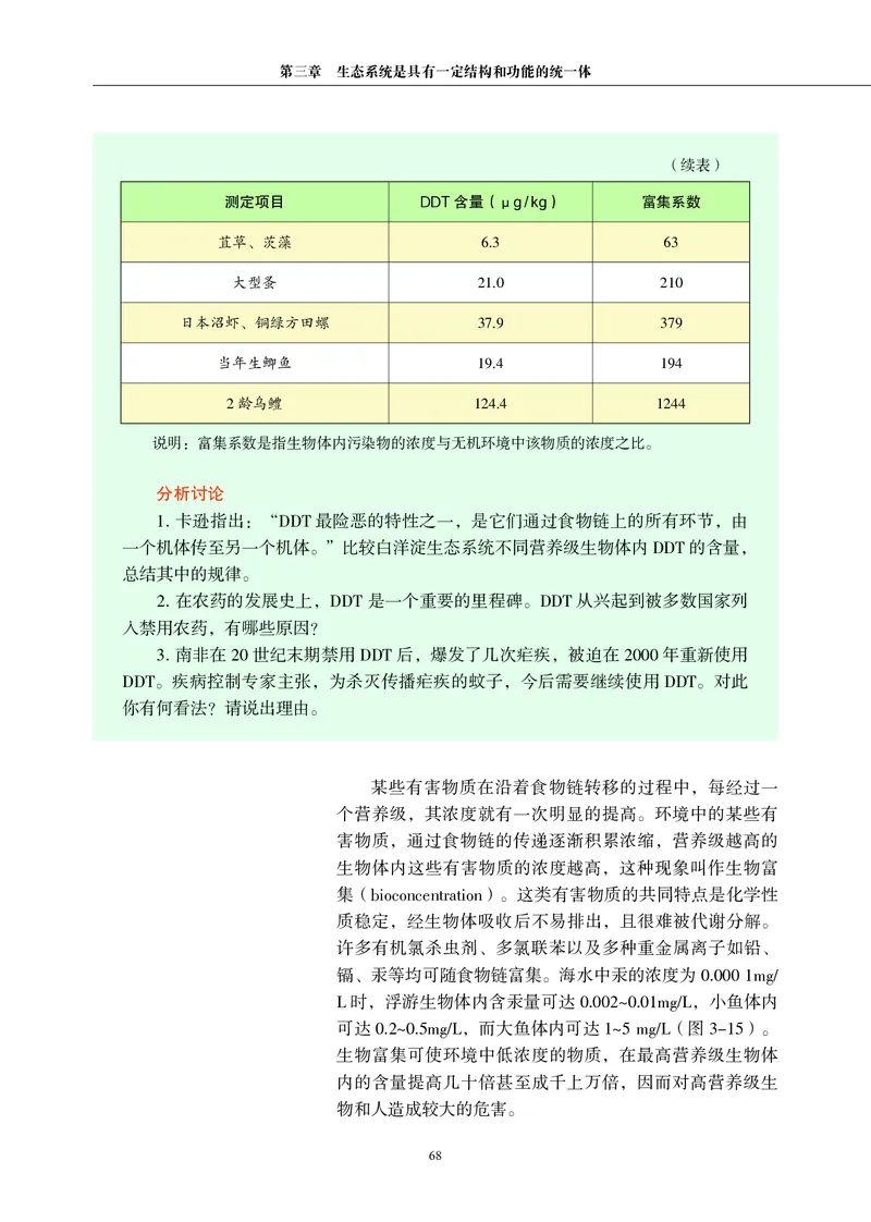 普通高中教科书&middot;生物学选择性必修2生物与环境(1)_高中全套电子教材及答案。_01高中电子教材全套_生物学_沪科教版_高中年级_选择性必修2生物与环境