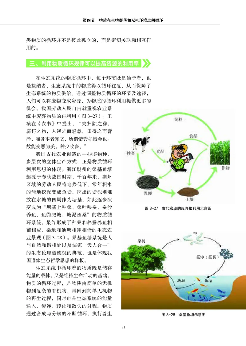 普通高中教科书&middot;生物学选择性必修2生物与环境(1)_高中全套电子教材及答案。_01高中电子教材全套_生物学_沪科教版_高中年级_选择性必修2生物与环境