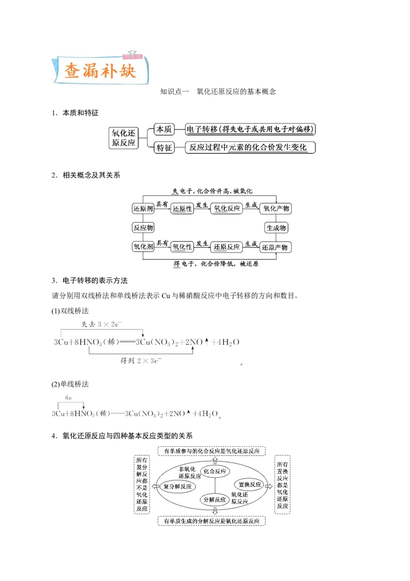 考向05氧化还原反应-备战2023年高考化学一轮复习考点微专题（新高考地区专用）_05高考化学_新高考复习资料_2023年新高考资料_一轮复习
