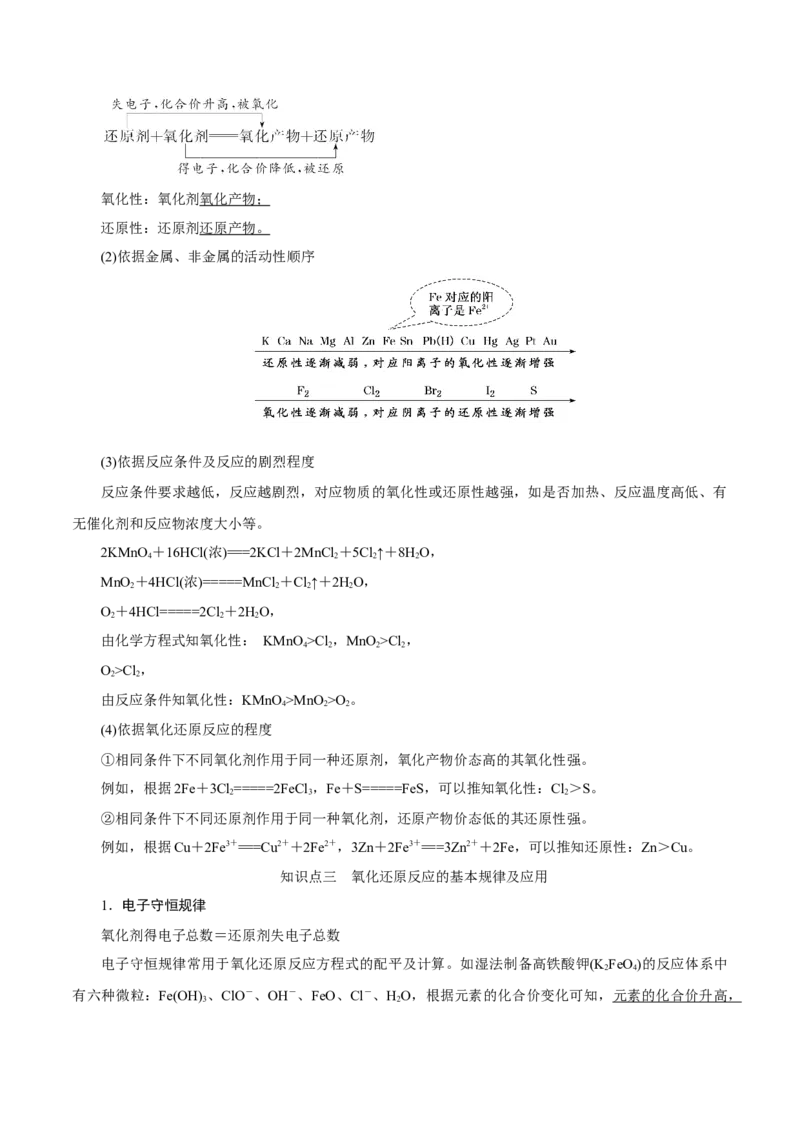 考向05氧化还原反应-备战2023年高考化学一轮复习考点微专题（新高考地区专用）_05高考化学_新高考复习资料_2023年新高考资料_一轮复习
