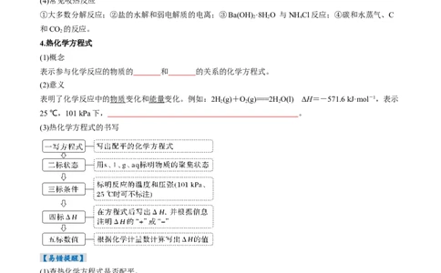 考点21化学反应的热效应（核心考点精讲精练）-备战2025年高考化学一轮复习考点帮（新高考通用）（原卷版）_05高考化学_2025年新高考资料_一轮复习_备战2025年高考化学一轮复习考点帮